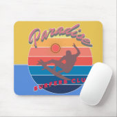 Summerfun surfclub - Strandweer Muismat (Met muis)