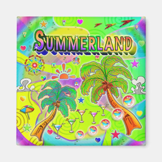 Summerland Mind focus Magnet (Voorkant)