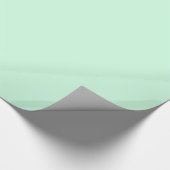 Summermint Pastel Green Mint voor Summer Gazebo Cadeaupapier (Hoek)