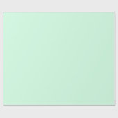 Summermint Pastel Green Mint voor Summer Gazebo Cadeaupapier (Vlak)