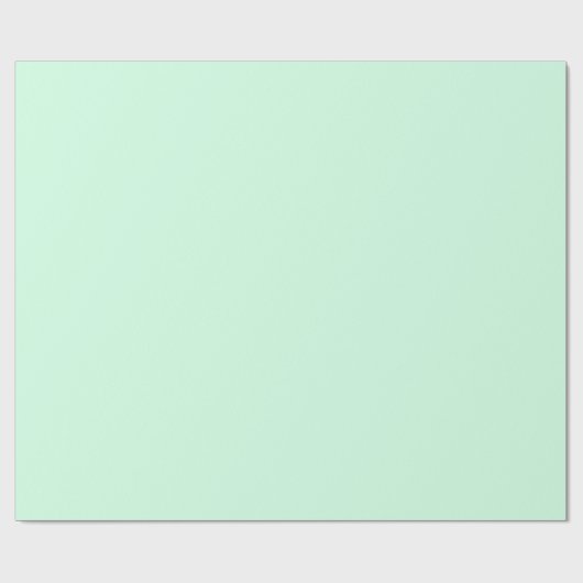 Summermint Pastel Green Mint voor Summer Gazebo Cadeaupapier (Vlak)