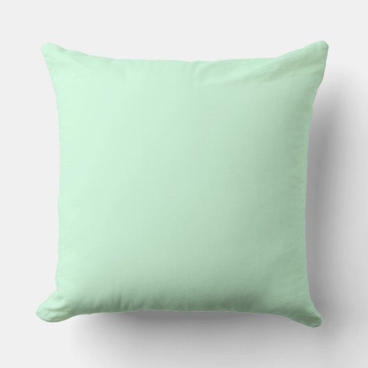 Summermint Pastel Green Mint voor Summer Gazebo Kussen (Voorkant)
