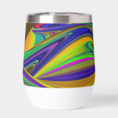 Summerrainboeg, Abstracte 3D Rainbowart (Achterkant)