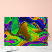 Summerrainboeg, Abstracte 3D Rainbowart Acryl Bord (Huwelijk)