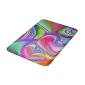 Summerrainboeg, Abstracte 3D Rainbowart Badmat (Gekanteld)