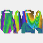 Summerrainboeg, Abstracte 3D Rainbowart Bedankdoosjes (Ongevouwen)