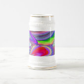 Summerrainboeg, Abstracte 3D Rainbowart Bierpul (Center)