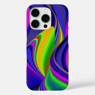 Summerrainboeg, Abstracte 3D Rainbowart iPhone 16 Pro Hoesje