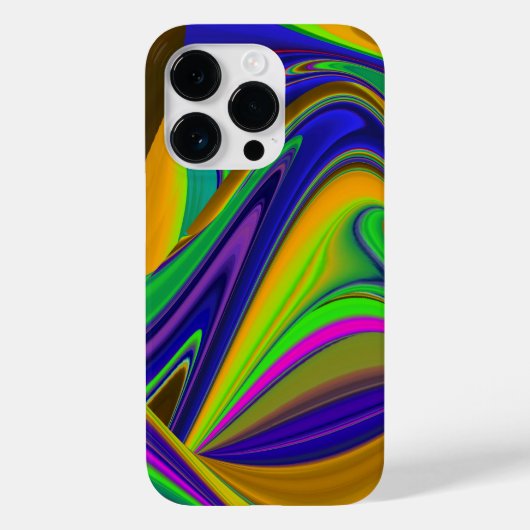 Summerrainboeg, Abstracte 3D Rainbowart Case-Mate iPhone Case (Achterkant)