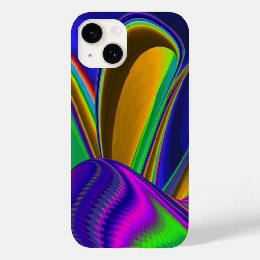 Summerrainboeg, Abstracte 3D Rainbowart Case-Mate iPhone Case (Achterkant)