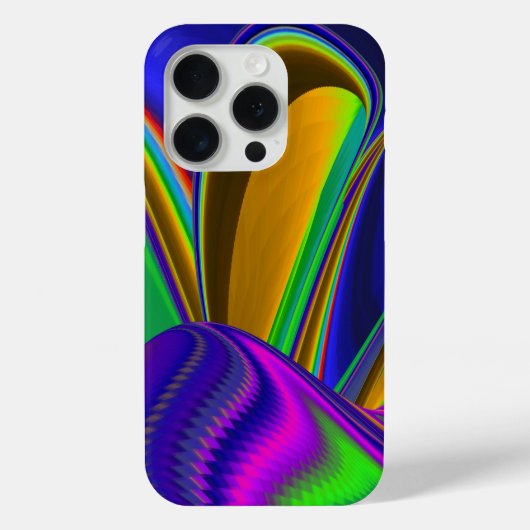 Summerrainboeg, Abstracte 3D Rainbowart Case-Mate iPhone Case (Achterkant)