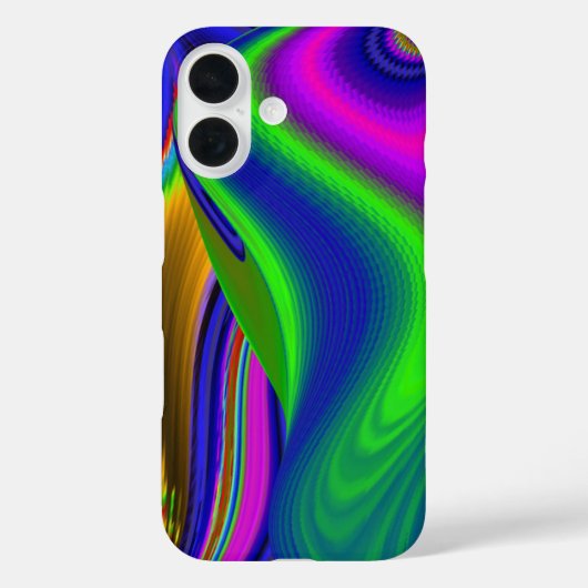 Summerrainboeg, Abstracte 3D Rainbowart Case-Mate iPhone Case (Achterkant)