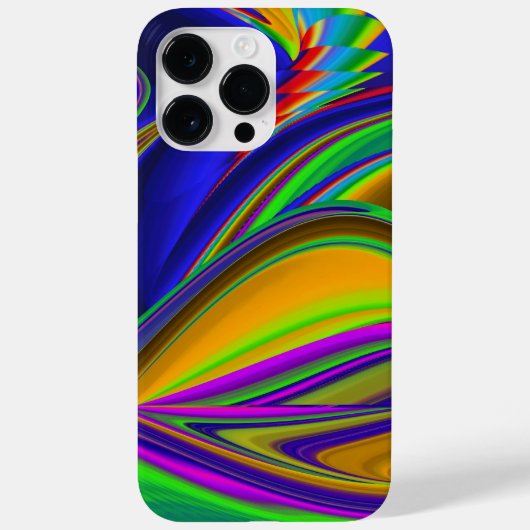 Summerrainboeg, Abstracte 3D Rainbowart Case-Mate iPhone Case (Achterkant)