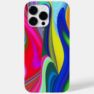 Summerrainboeg, Abstracte 3D Rainbowart Case-Mate iPhone 14 Pro Max Hoesje