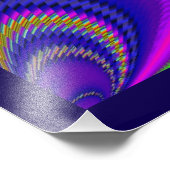 Summerrainboeg, Abstracte 3D Rainbowart Foto Afdruk (Hoek)