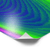 Summerrainboeg, Abstracte 3D Rainbowart Foto Afdruk (Hoek)