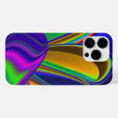 Summerrainboeg, Abstracte 3D Rainbowart iPhone Hoesje (Achterkant horizontaal)