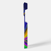 Summerrainboeg, Abstracte 3D Rainbowart iPhone Hoesje (Linkerkant)