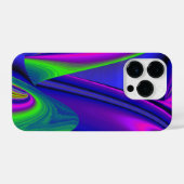 Summerrainboeg, Abstracte 3D Rainbowart iPhone Hoesje (Achterkant horizontaal)