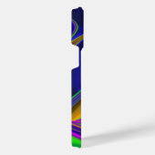 Summerrainboeg, Abstracte 3D Rainbowart iPhone Hoesje (Rechterkant)