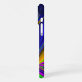 Summerrainboeg, Abstracte 3D Rainbowart iPhone Hoesje (Linkerkant)