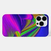Summerrainboeg, Abstracte 3D Rainbowart iPhone Hoesje (Achterkant horizontaal)