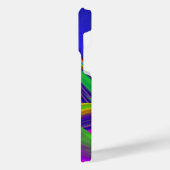 Summerrainboeg, Abstracte 3D Rainbowart iPhone Hoesje (Linkerkant)