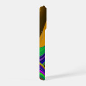 Summerrainboeg, Abstracte 3D Rainbowart iPhone Hoesje (Rechterkant)