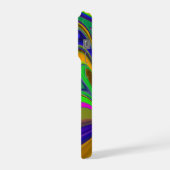 Summerrainboeg, Abstracte 3D Rainbowart iPhone Hoesje (Linkerkant)