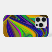 Summerrainboeg, Abstracte 3D Rainbowart iPhone Hoesje (Achterkant horizontaal)