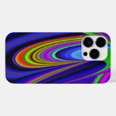 Summerrainboeg, Abstracte 3D Rainbowart iPhone Hoesje (Achterkant horizontaal)