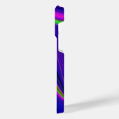 Summerrainboeg, Abstracte 3D Rainbowart iPhone Hoesje (Linkerkant)