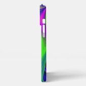 Summerrainboeg, Abstracte 3D Rainbowart iPhone Hoesje (Linkerkant)