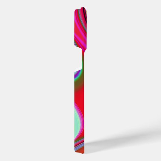 Summerrainboeg, Abstracte 3D Rainbowart iPhone Hoesje (Rechterkant)