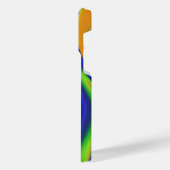 Summerrainboeg, Abstracte 3D Rainbowart iPhone Hoesje (Linkerkant)