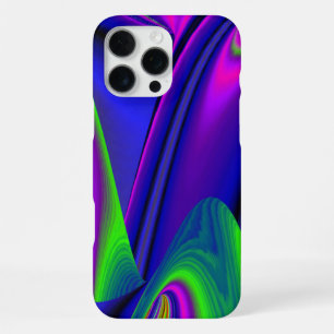 Summerrainboeg, Abstracte 3D Rainbowart iPhone 16 Pro Max Hoesje