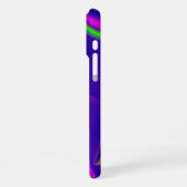 Summerrainboeg, Abstracte 3D Rainbowart iPhone Hoesje (Linkerkant)