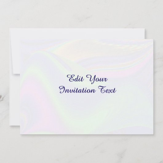 Summerrainboeg, Abstracte 3D Rainbowart Kaart (Achterkant)