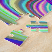 Summerrainboeg, Abstracte 3D Rainbowart Legpuzzel (Zijkant)