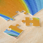 Summerrainboeg, Abstracte 3D Rainbowart Legpuzzel (Zijkant)