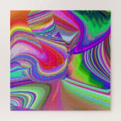 Summerrainboeg, Abstracte 3D Rainbowart Legpuzzel (Horizontaal)