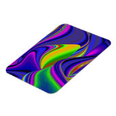 Summerrainboeg, Abstracte 3D Rainbowart Magneet (Linkerzijde)