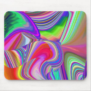 Summerrainboeg, Abstracte 3D Rainbowart Muismat