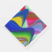 Summerrainboeg, Abstracte 3D Rainbowart Servet (Hoek)