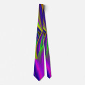 Summerrainboeg, Abstracte 3D Rainbowart Stropdas (Voorkant)