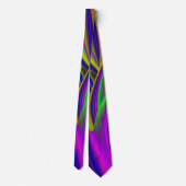 Summerrainboeg, Abstracte 3D Rainbowart Stropdas (Achterkant)