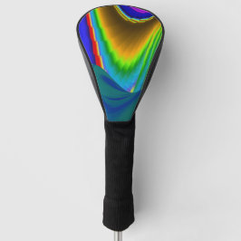 Summerrainbow , Abstract 3D Rainbowart Golfheadcover
