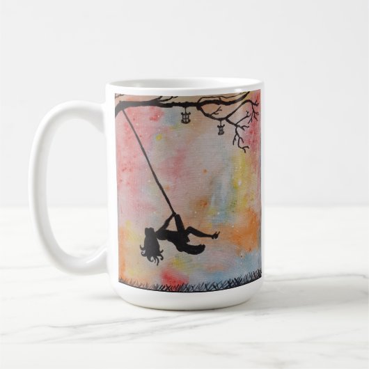 Summers Day Grote Klassieke Mok (Links)