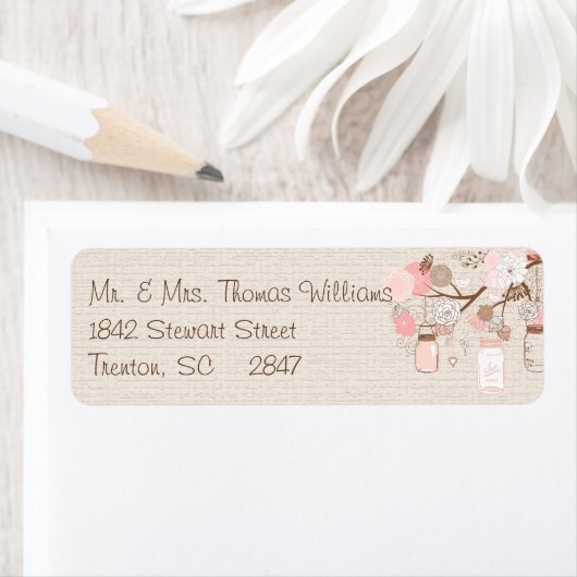 Summer's Dream Adreslabel Etiket (Insitu)