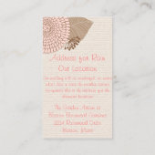 Summer's Dream Extra Insert Informatiekaartje (Achterkant)